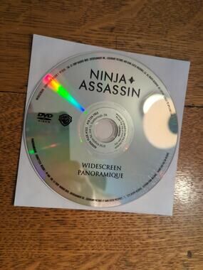 Ninja Assassin (DVD, 2010) Disc Only